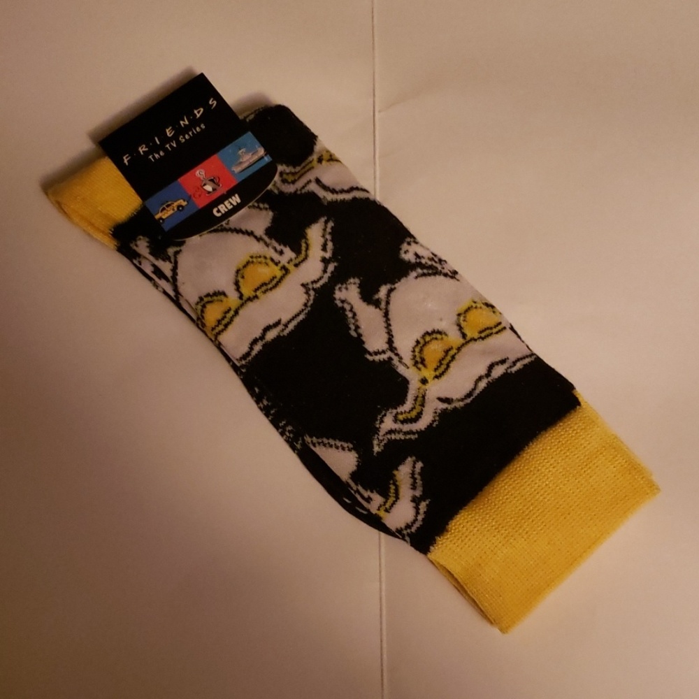 Friends F.R.I.E.N.D.S turkey with glasses socks